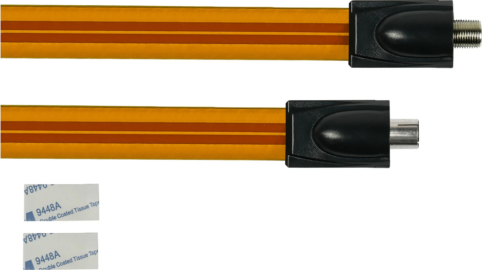 Kabllo antene GoodConnections S-FD26FK, F mashkull në IEC femër, 0.263 m, portokalli