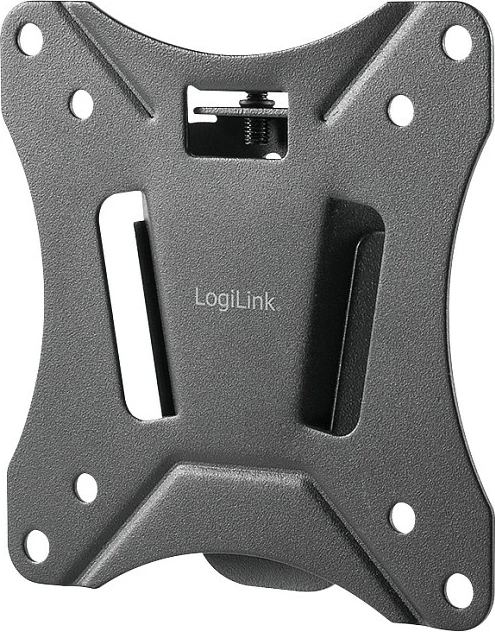 Mbajtëse muri për TV/monitor LogiLink, 13-27", VESA 75x75/100x100, 25 kg, e zezë