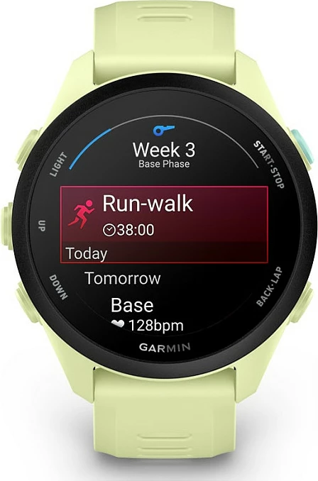 Smartwatch Garmin Forerunner 70, AMOLED 1.2", GPS, rrip silikoni, Lime