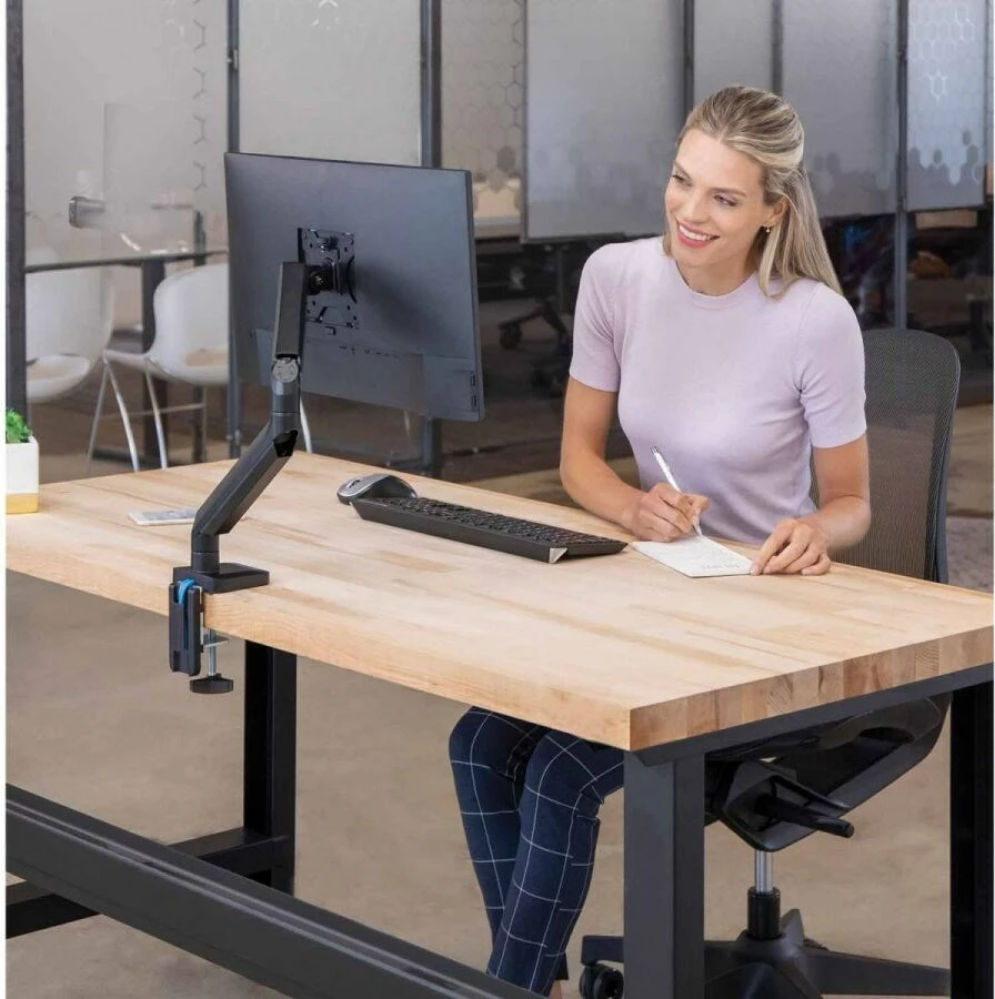 Mbajtëse për monitor Fellowes Ergonomics, 32", e zezë