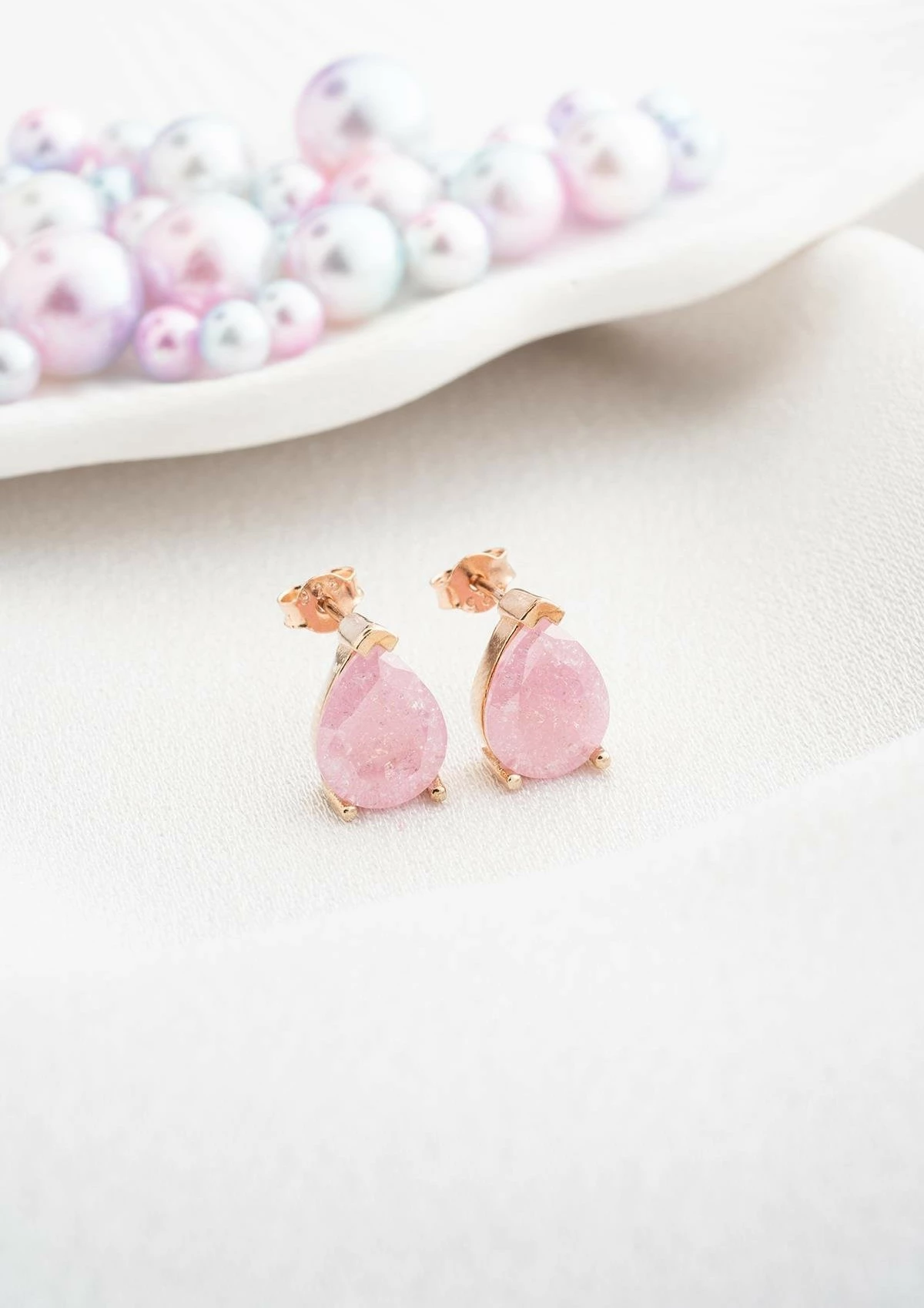 Vathë argjendi Jumeon, rozë gold, baby pink, NRZ999724