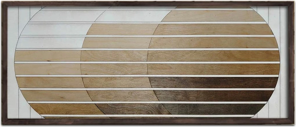 Pikturë dekorative me kornizë, MDF, shumëngjyrëshe, Wallity, Artsmdfyty35-12050, 50x120cm
