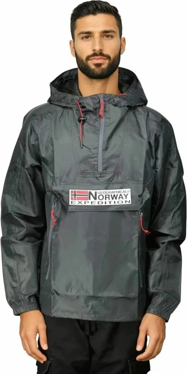 Jakne për meshkuj Geographical Norway Choupa, gri e errët