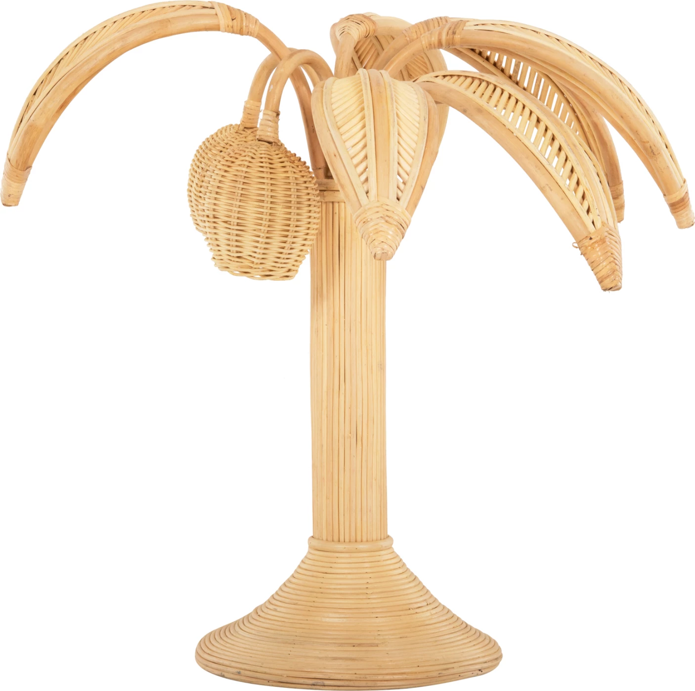 Pemë dekorative COCOON, lloj kokosi, prej ratanit natyral, Φ88x84H cm