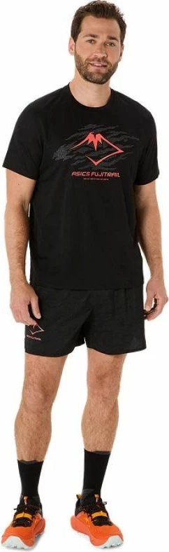 Maicë për meshkuj Asics, e zezë