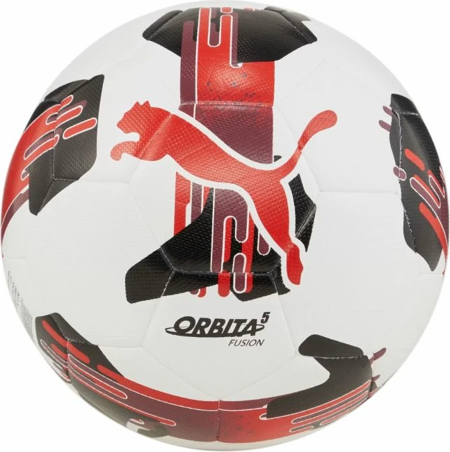 Top futbolli Puma, bardhë-kuq-zi