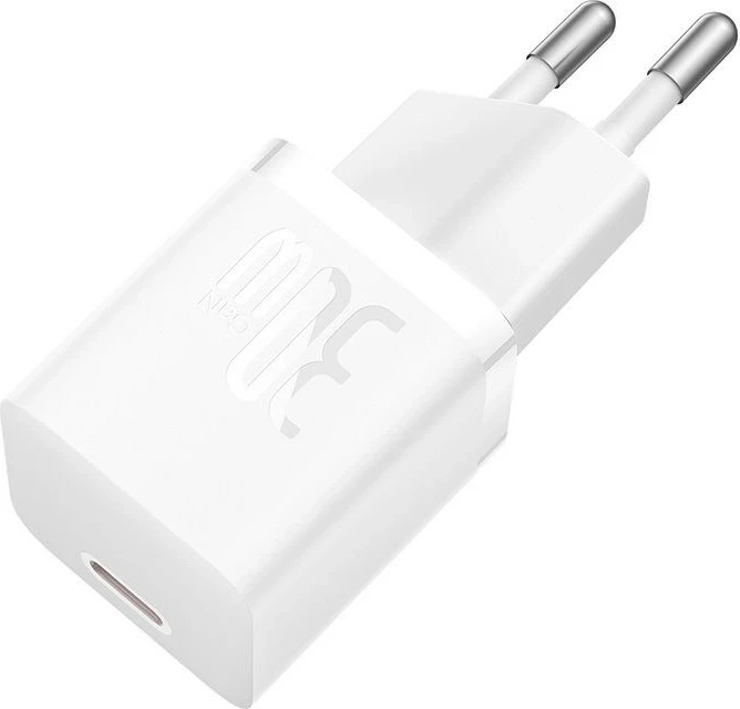 Karikues Baseus P10110902213-01 USB-C GaN5 mini 30W, Bardhë