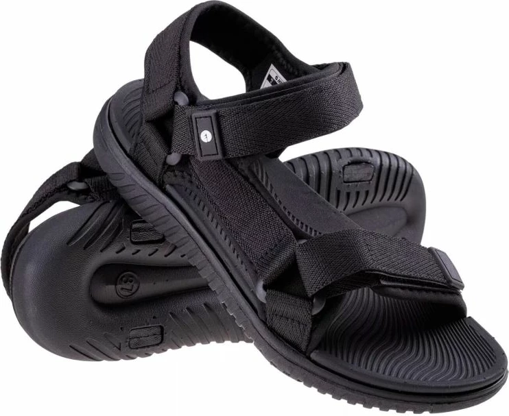 Sandale për fëmijë Hi-Tec, të zeza