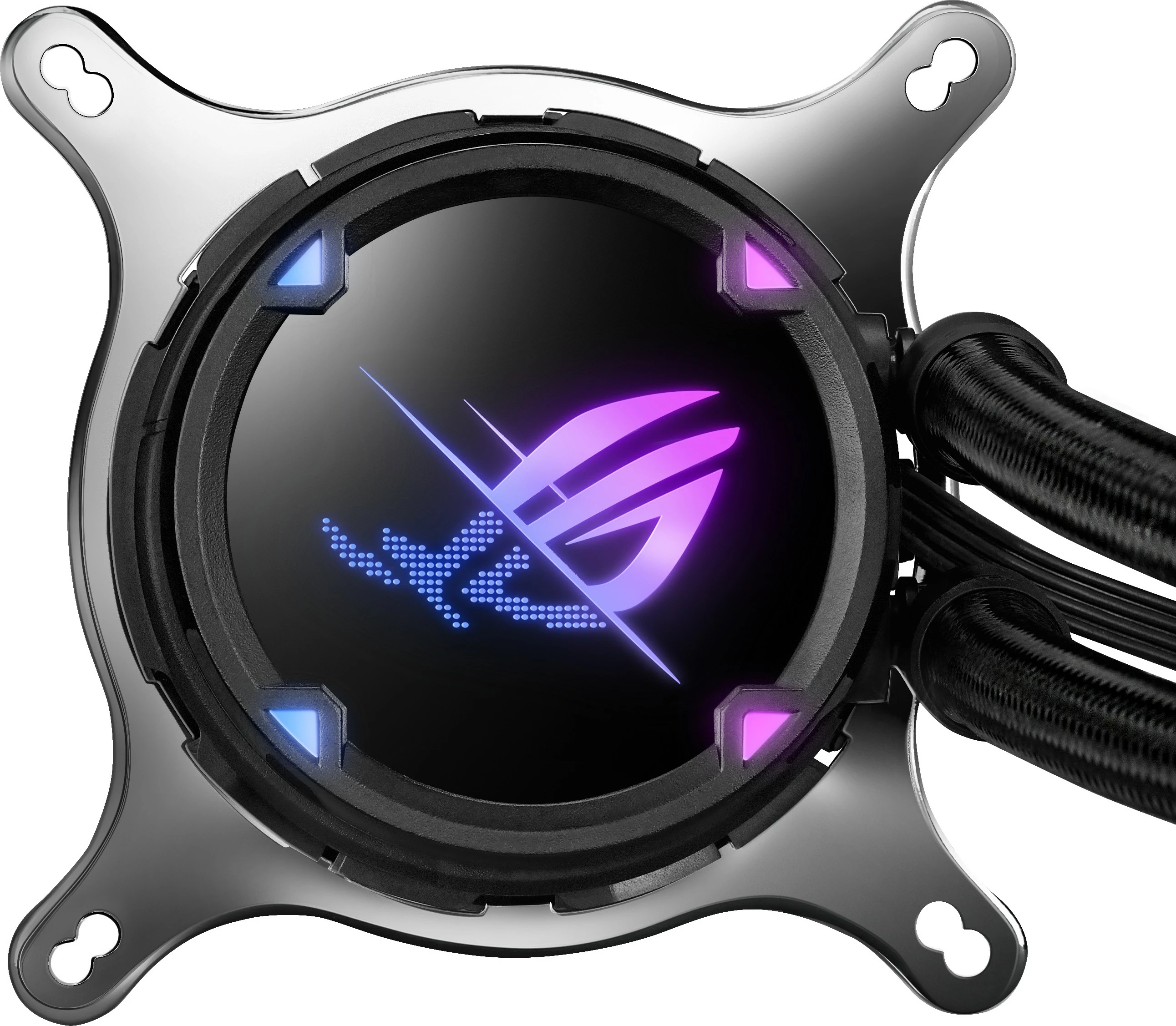Ftohës i lëngshëm ASUS ROG STRIX LC II 280 ARGB, 280mm, 2x14cm, i zi