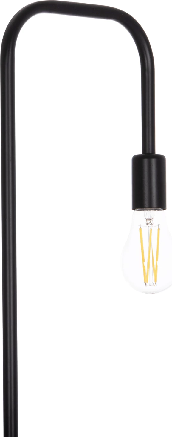 Llambë dyshemeje Kramer, metal i zi, FH7535.11, 23x169cm