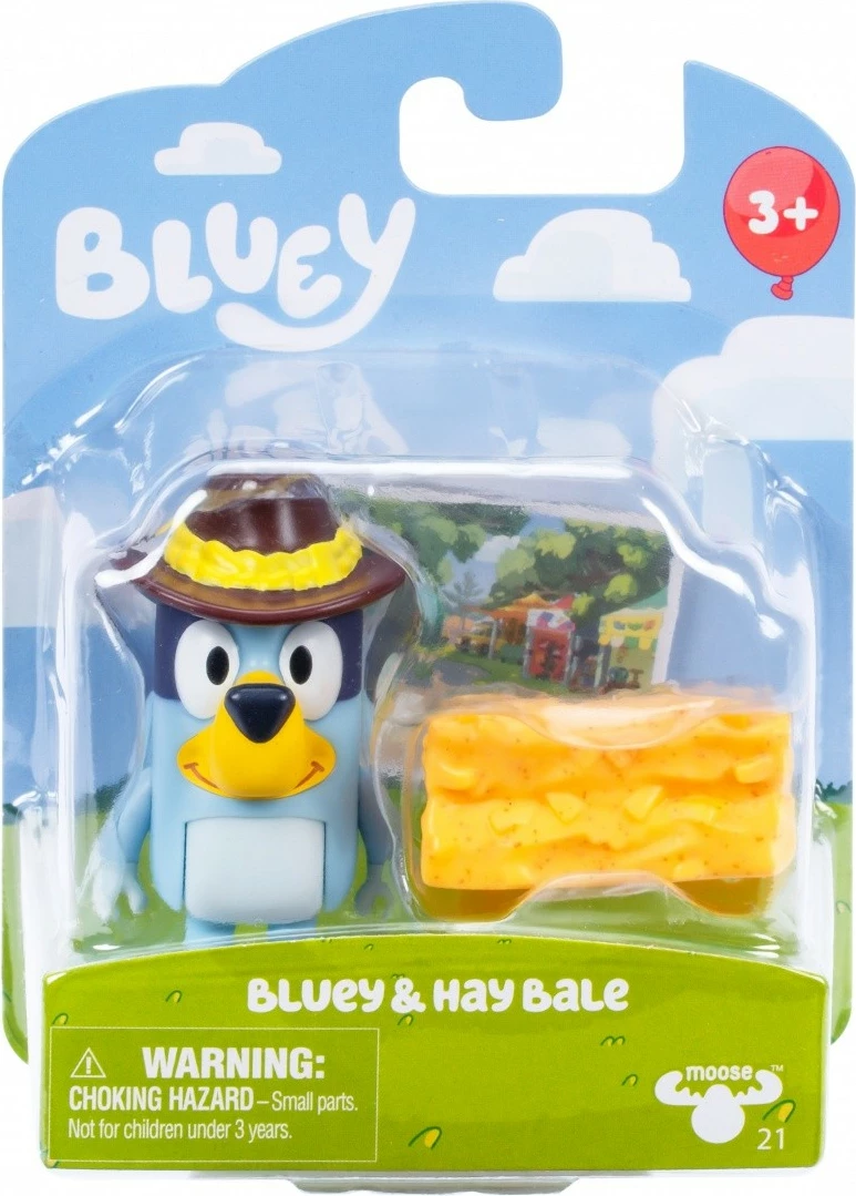 Figurinë Bluey Tm Toys BLU18040, Bingo & Dunny, plastikë, për fëmijë, shumëngjyrëshe, 1 copë