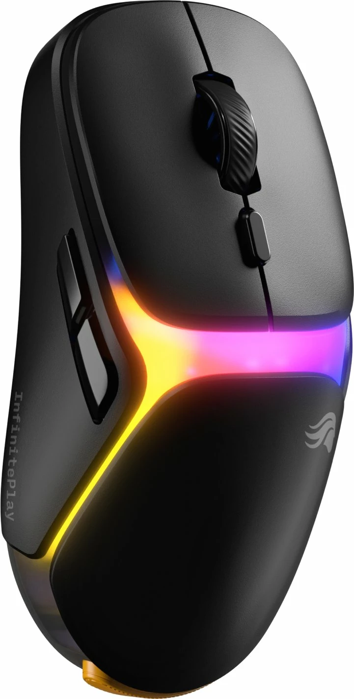 Maus Glorious Model O3 Wireless GLO-O3-WL-BLK 30000 DPI 8K RGB e zezë