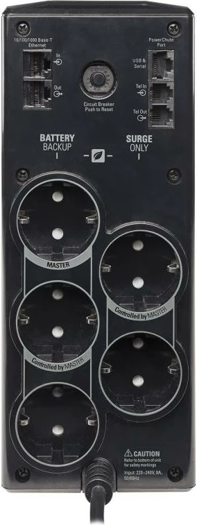 UPS APC Back-UPS Pro 900 BR900G-GR 230V, USB, LCD, AVR, 5 priza, e zezë