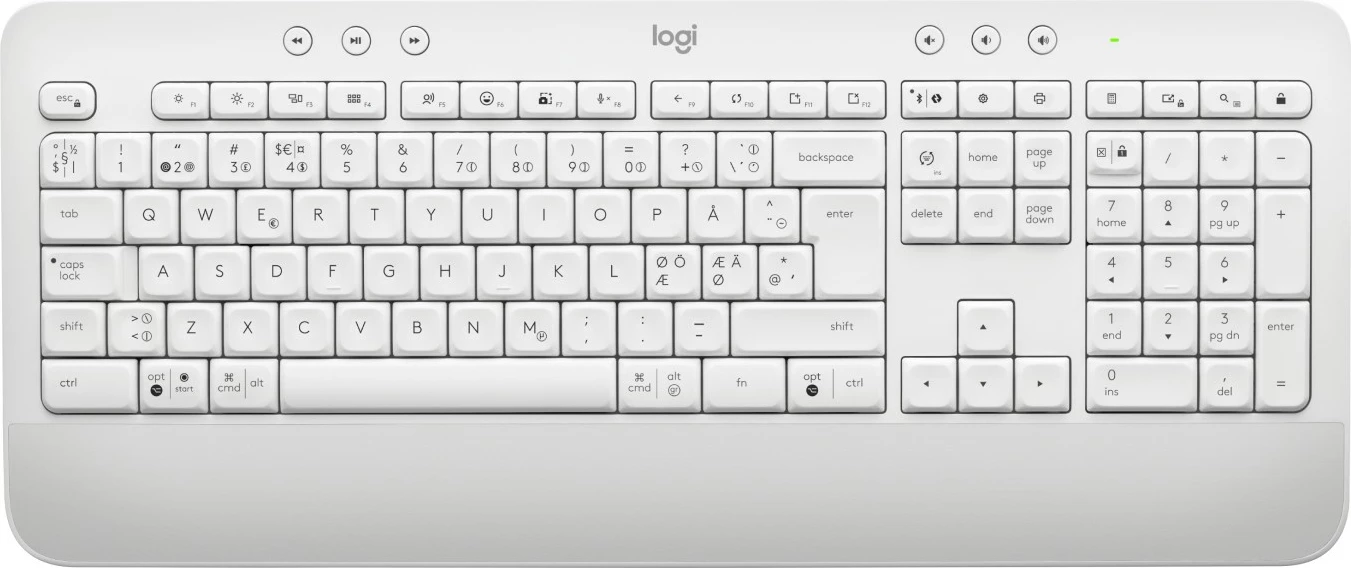 Set tastierë dhe maus Logitech Signature MK650 Combo for Business, wireless, Bluetooth, QWERTY, i bardhë