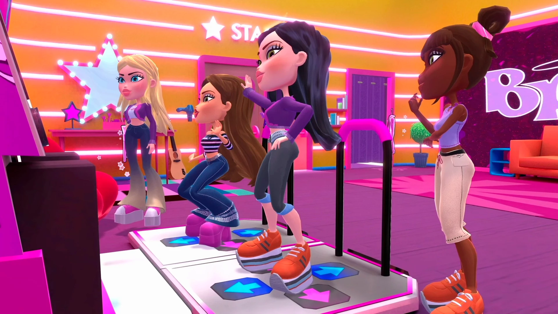 Lojë PS4 Outright Games Bratz Rhythm & Style, PEGI 3, deri 4 lojtarë