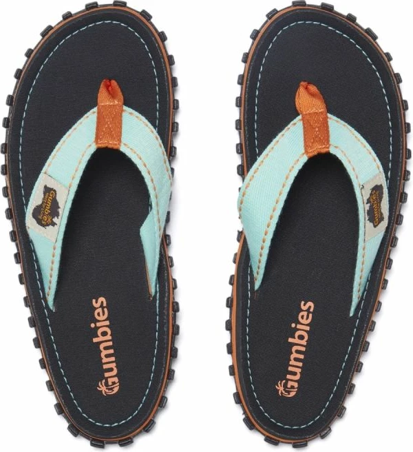 Papuqe unisex Gumbies Islander Tricolor, të zeza