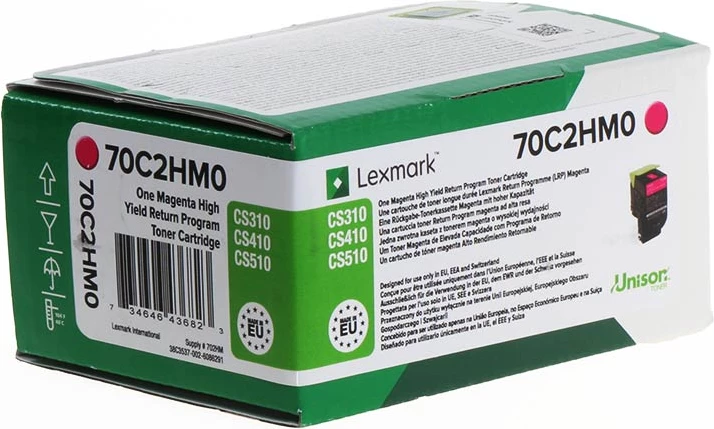 Toner, Lexmark 70C2HM0 rendiment i lartë 3000 faqe XL, magenta