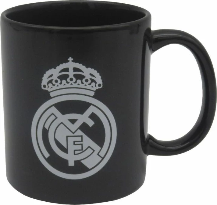 Filxhan qeramike Real Madrid MG92-08RM, e zezë, në kuti dhurate