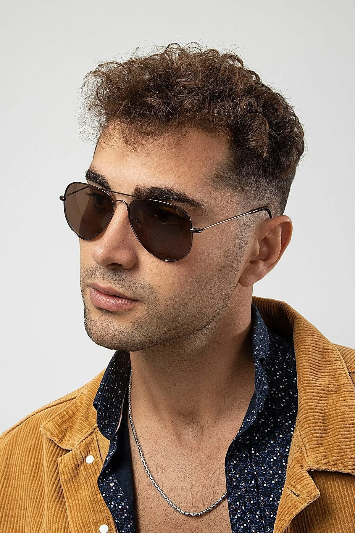 Syze dielli për meshkuj, ngjyrë kafe, Jumeon, Pl21Ug008R004