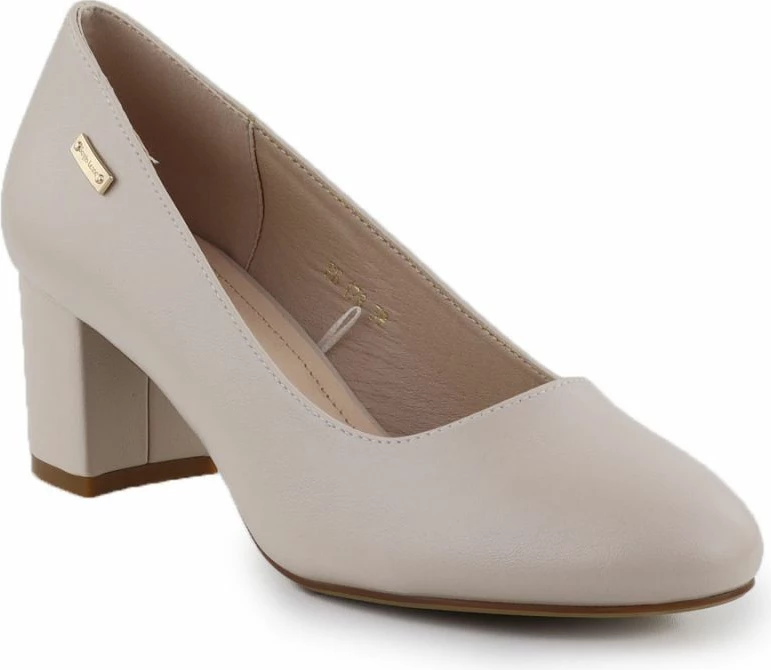 Këpucë me takë LEONE PB178 nude