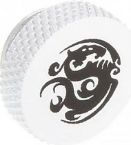 Tapa mbyllëse Bitspower G1/4" AG, e bardhë