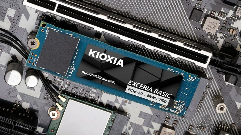 SSD NVMe M.2 Kioxia Exceria Basic 2TB PCIe 4.0 deri 7300/6800 MB/s LSF10Z002TG8
