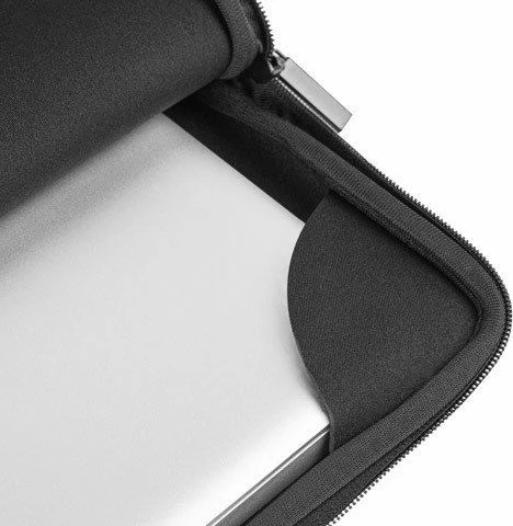 Mbështjellës për laptop Natec Coral 14.1", i zi