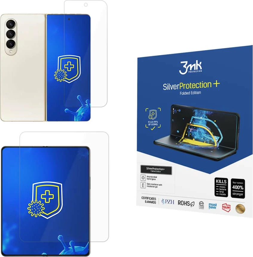 Folje mbrojtëse për ekran Samsung Galaxy Z Fold 4 3mk SilverProtection+ Folded Edition