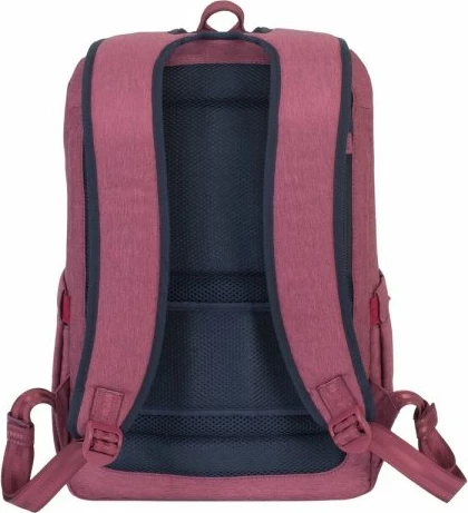 Çantë shpine për laptop RIVACASE 7760 deri 15.6\", poliester, e kuqe