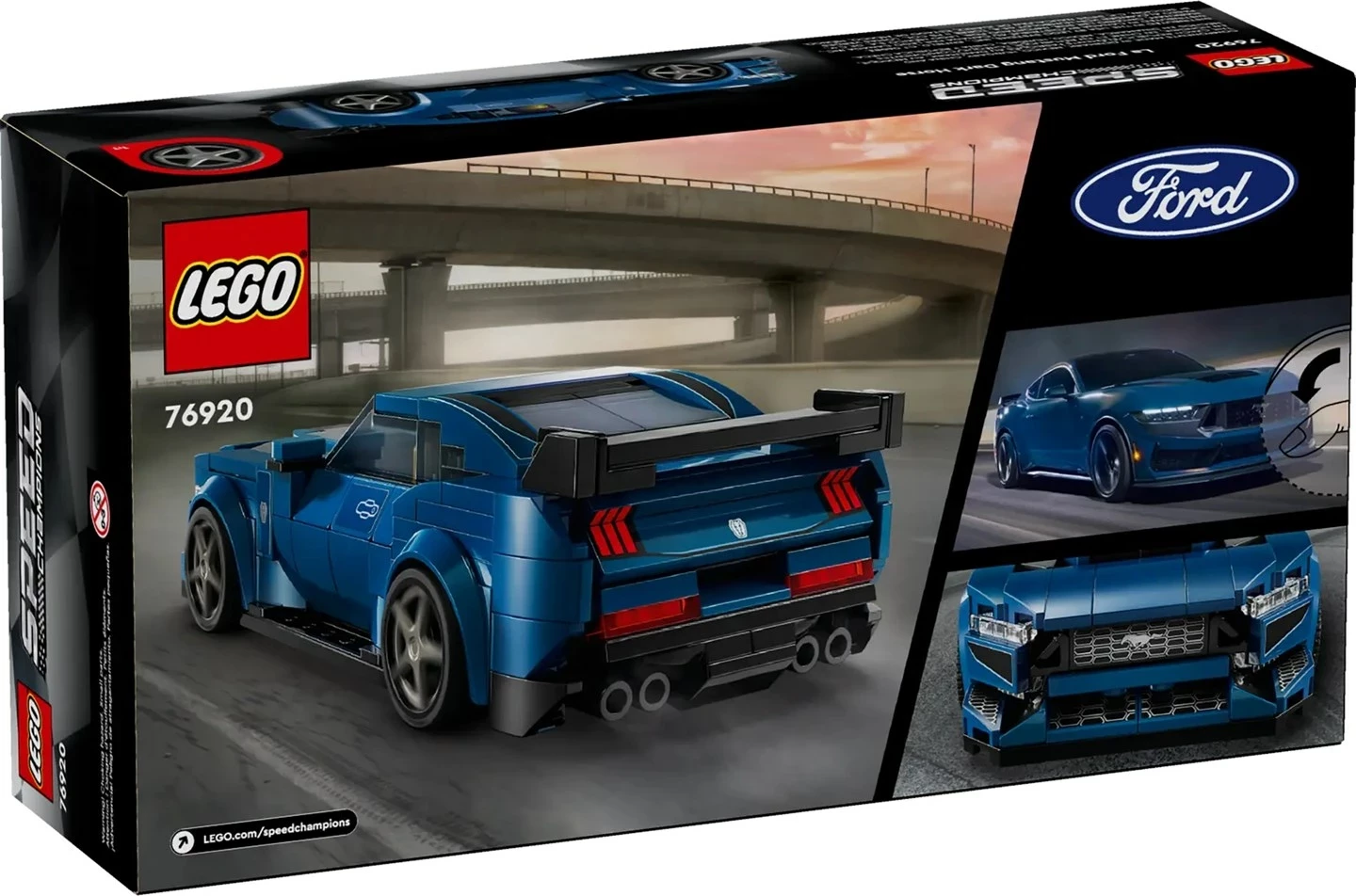 Set LEGO SPEED CHAMPIONS 76920 Ford Mustang Dark Horse