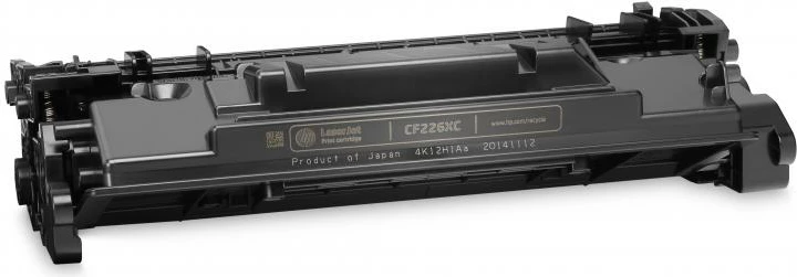 Toner, HP, 26X (CF226XC), rendiment i lartë 9000 faqe, i zi