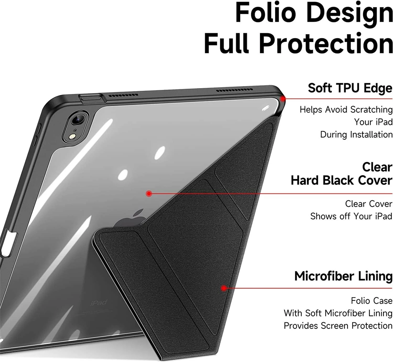 Mbështjellës për tabletë MTK Moveteck, iPad Pro 12.9'' 5th dhe 6th Generation, ngjyrë e hirtë