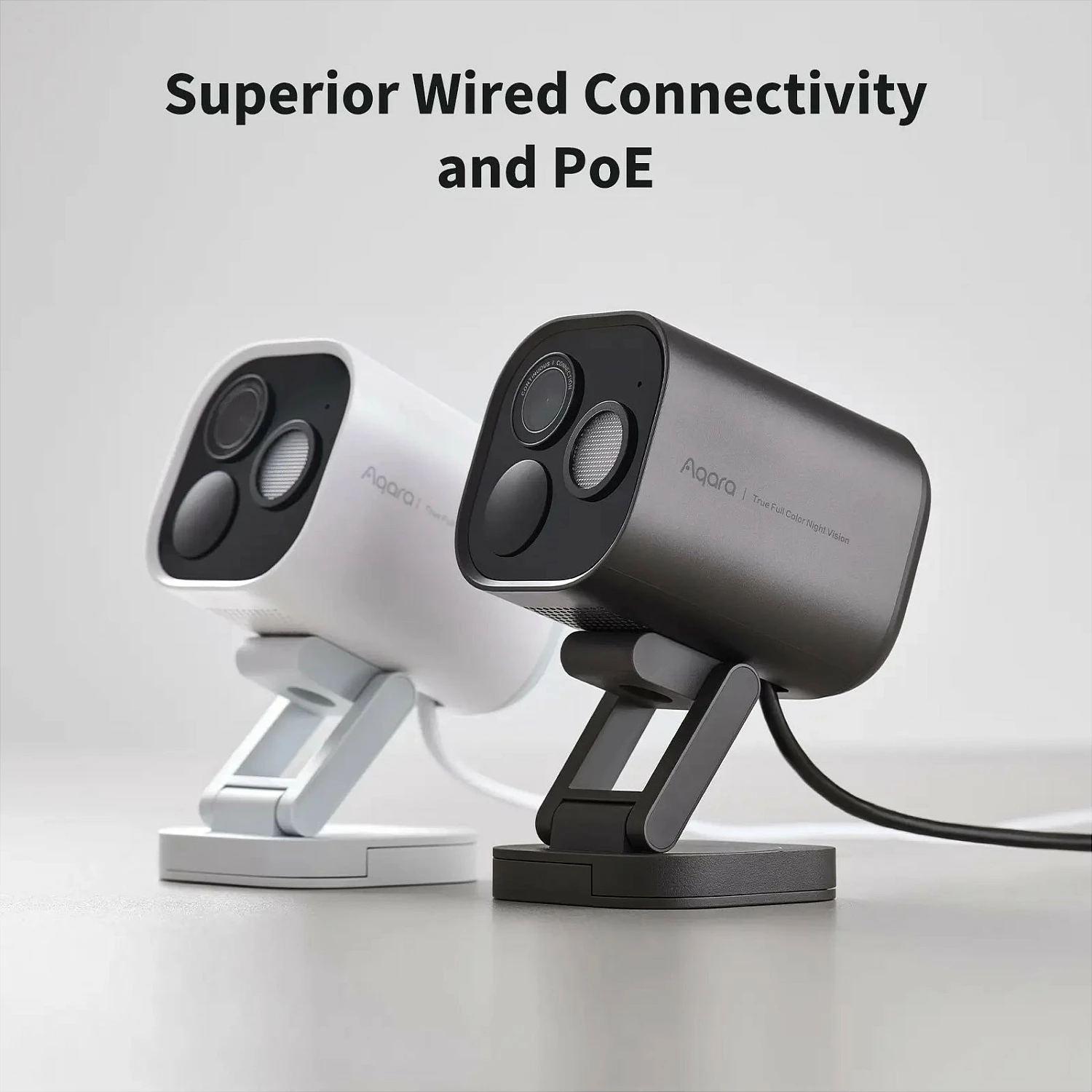 Kamerë sigurie IP Aqara Hub G5 Pro, 4MP 2.6K, Wi‑Fi/Ethernet, IP65, 8GB eMMC, e bardhë