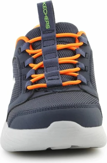 Atlete fëmijë Skechers, kaltër-portokalli