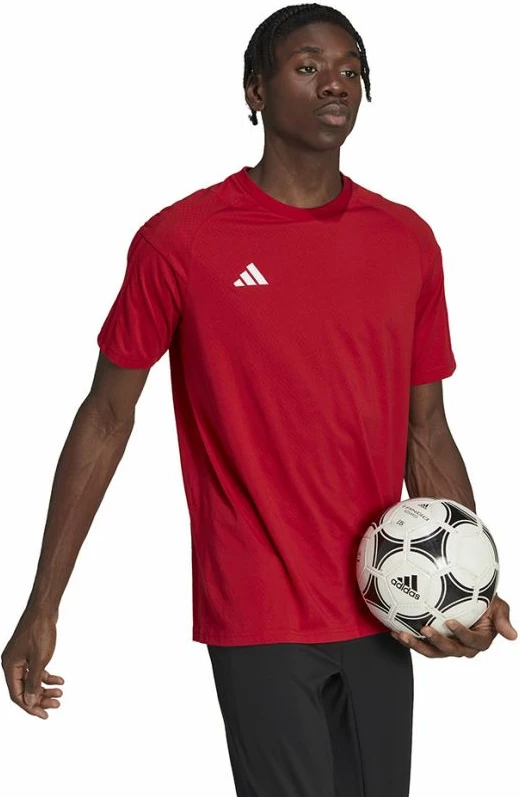 Maicë adidas për meshkuj, e kuqe