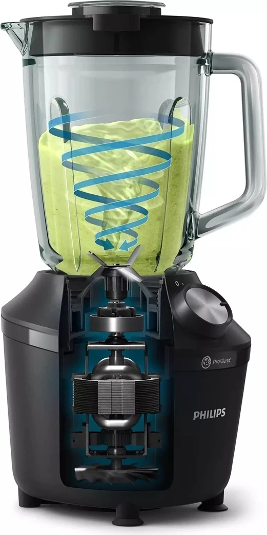Blender Philips 3000 series HR2291/01, ProBlend Crush Tech, 600 W, 2 L, i zi