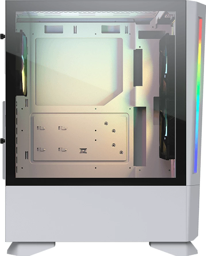 Kasë COUGAR MX430 Air RGB, Midi Tower ATX, 3x120mm RGB, e bardhë