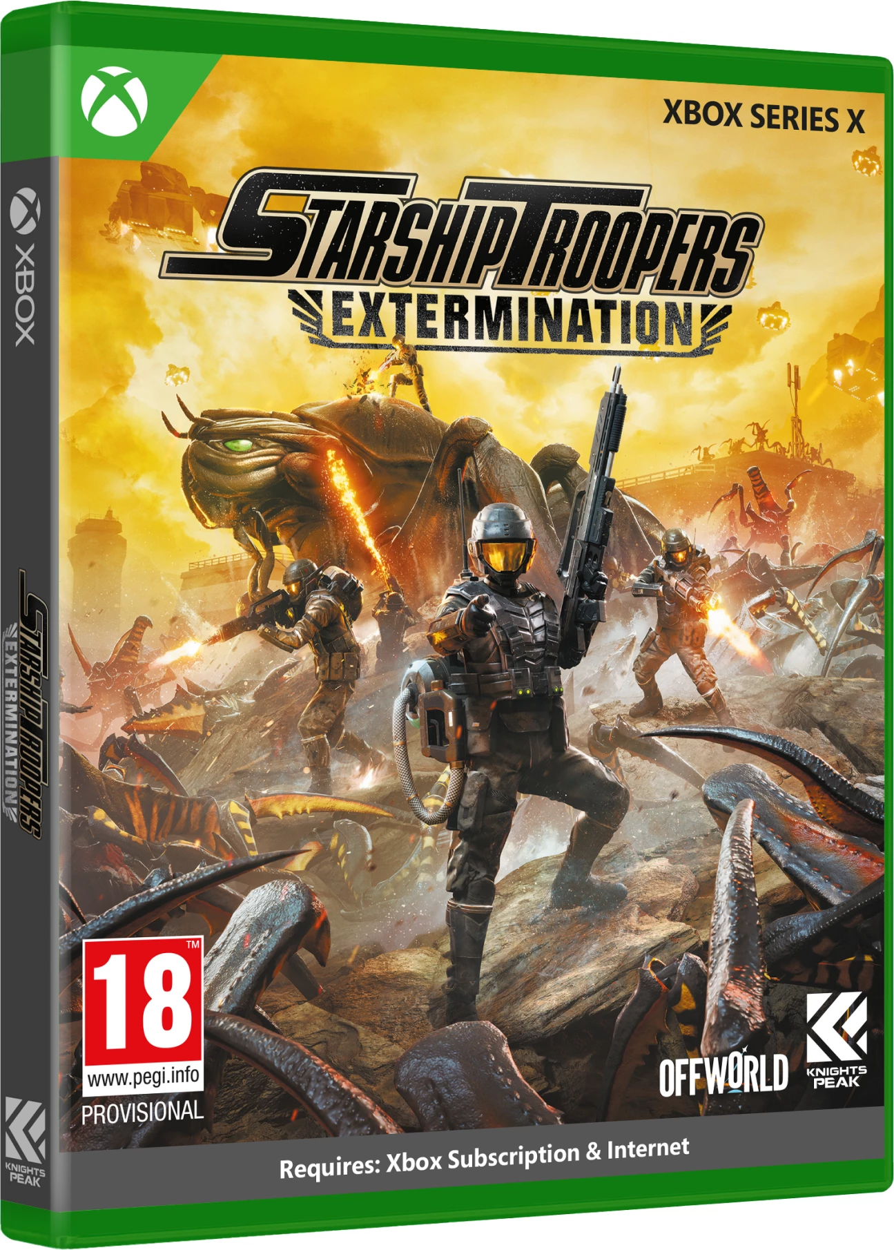 Lojë për Xbox Series X Knights Peak Starship Troopers: Extermination, PEGI 18