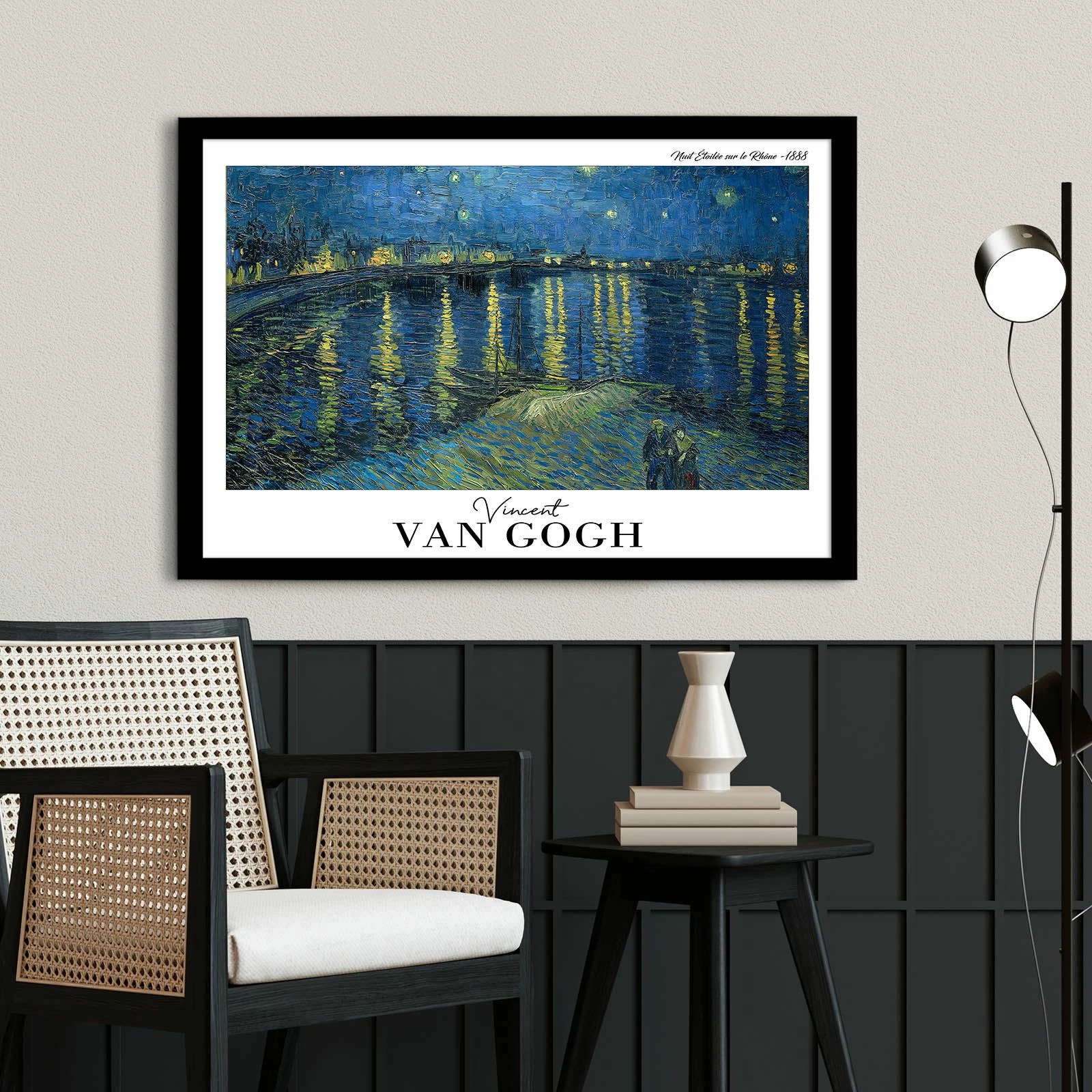 Pikturë dekorative me kornizë, Wallity, 4262SYHGOGH-006