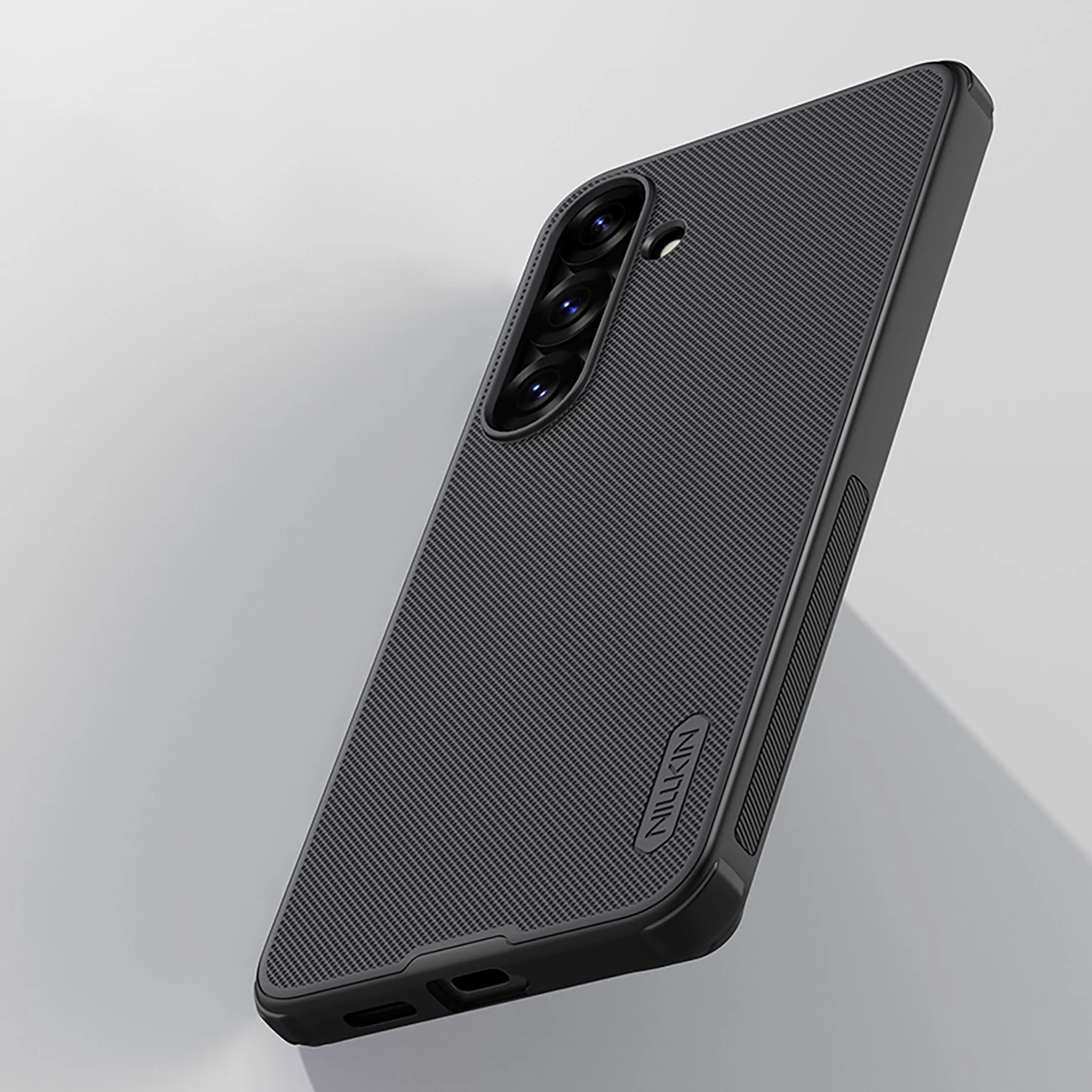 Mbështjellës Nillkin Super Frosted Shield Pro Magnetic për Samsung Galaxy S25+ me MagSafe, Zi