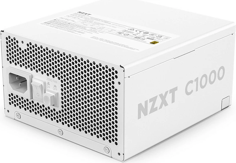 Furnizues rryme (PSU) NZXT C1000 ATX 3.1, 1000W, 80+ Gold, i bardhë