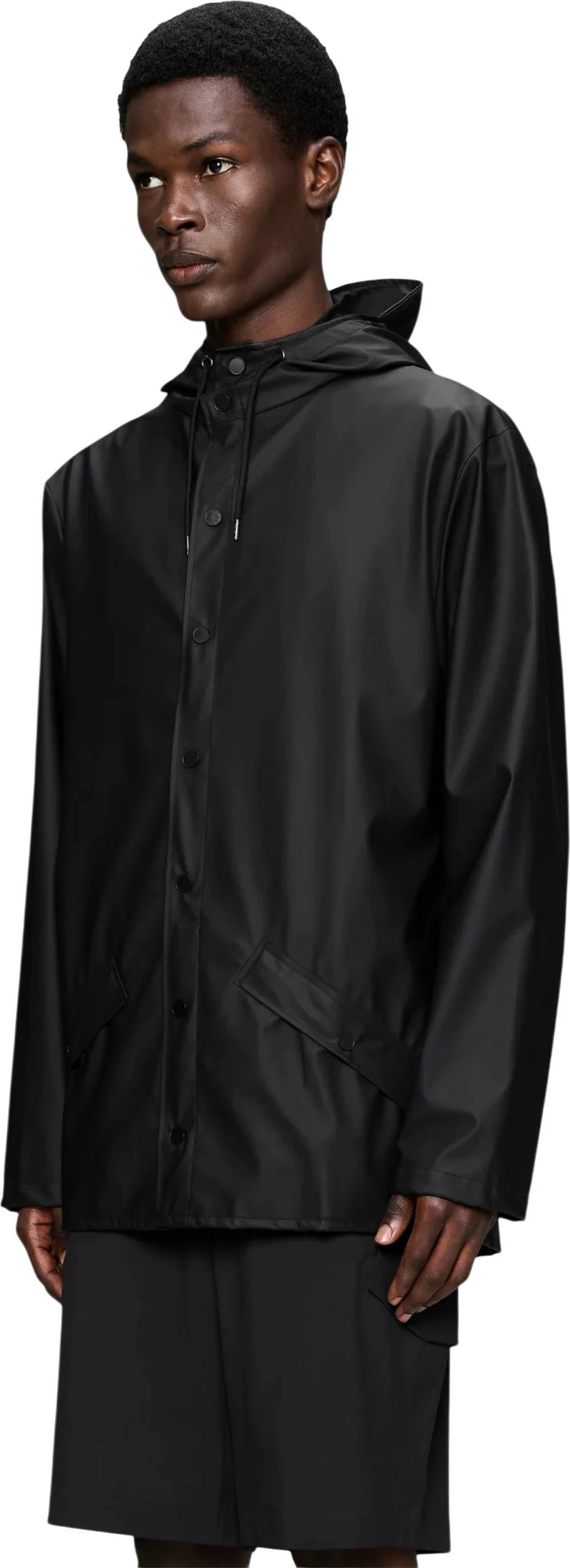 Jakne shiu për meshkuj Rains Jacket W3 12010, të zeza [Madhësia: S]
