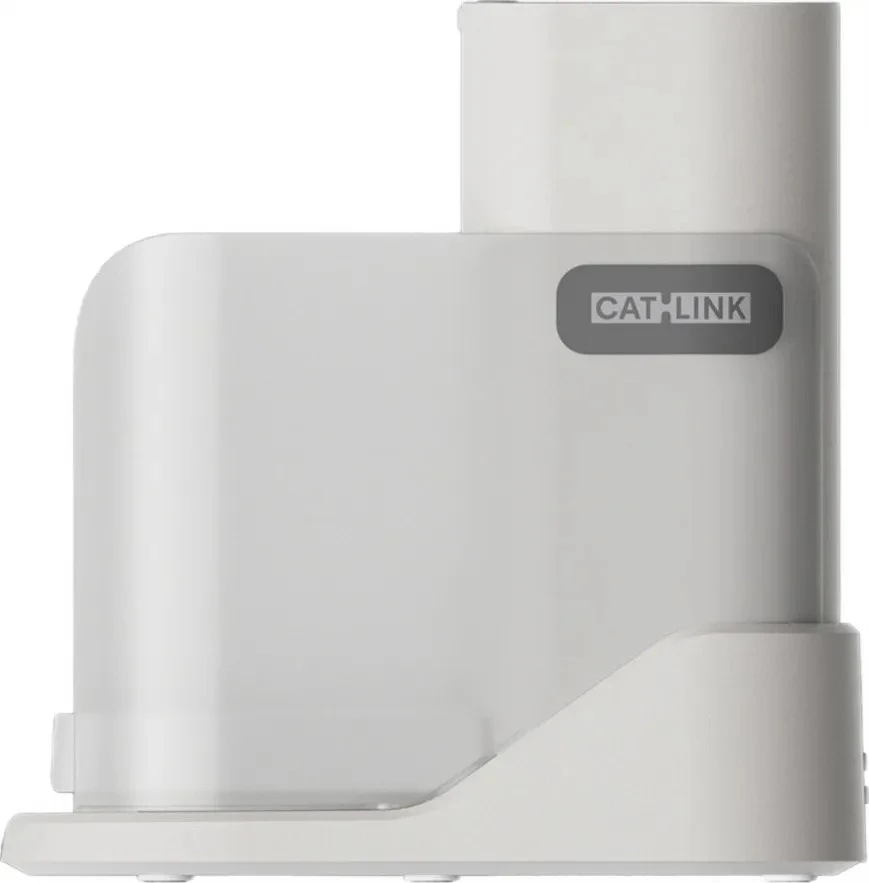 Dozator smart ushqimi për mace Catlink F02, Face Recognition, 3.5 L, tas qeramik, i bardhë