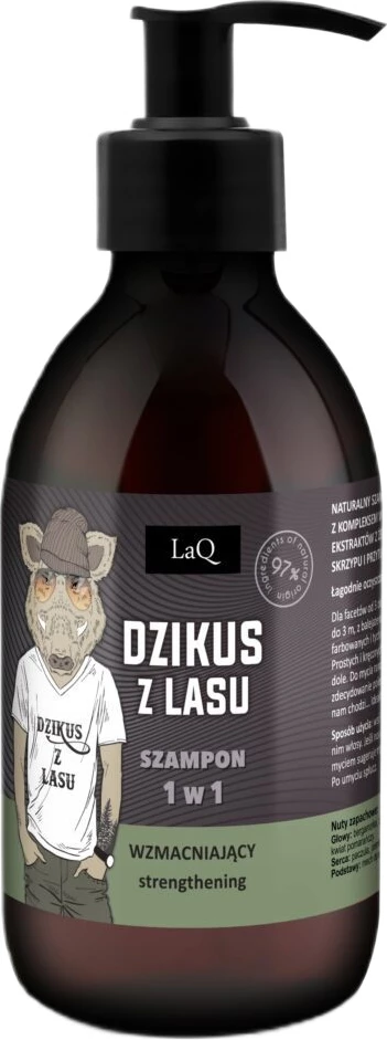 Shampon për meshkuj LaQ Strengthening 1w1 Wild from the Forest 300ml