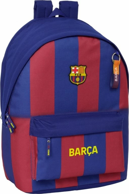 Çantë shpine FC Barcelona Double Backpack 15.6" Laptop + USB, shumëngjyrëshe [Ngjyra: Shumëngjyrësh]