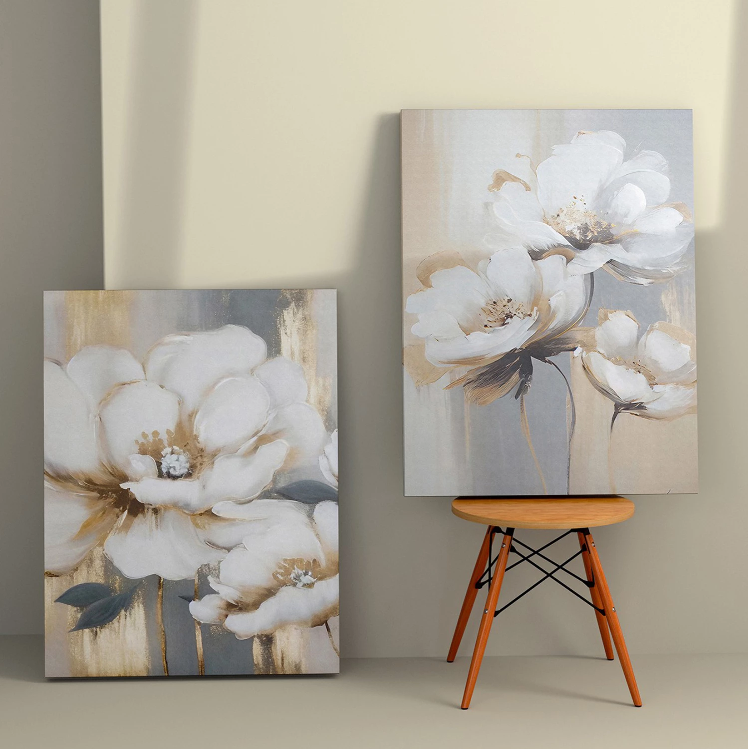 Pikturë muri set 2 copë, seri GOBI, kanavacë e printuar, 50x3x70cm (x2)