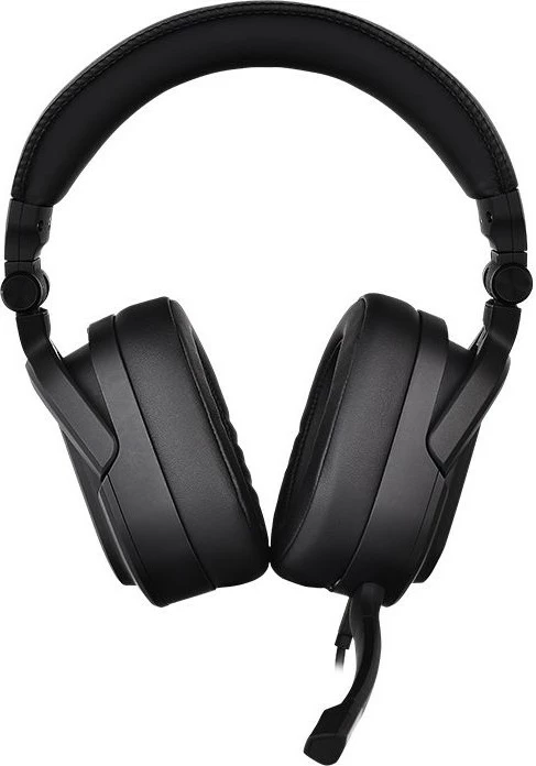 Kufje gaming Thermaltake Argent H5, me kabllo, mikrofon boom, ngjyrë e zezë