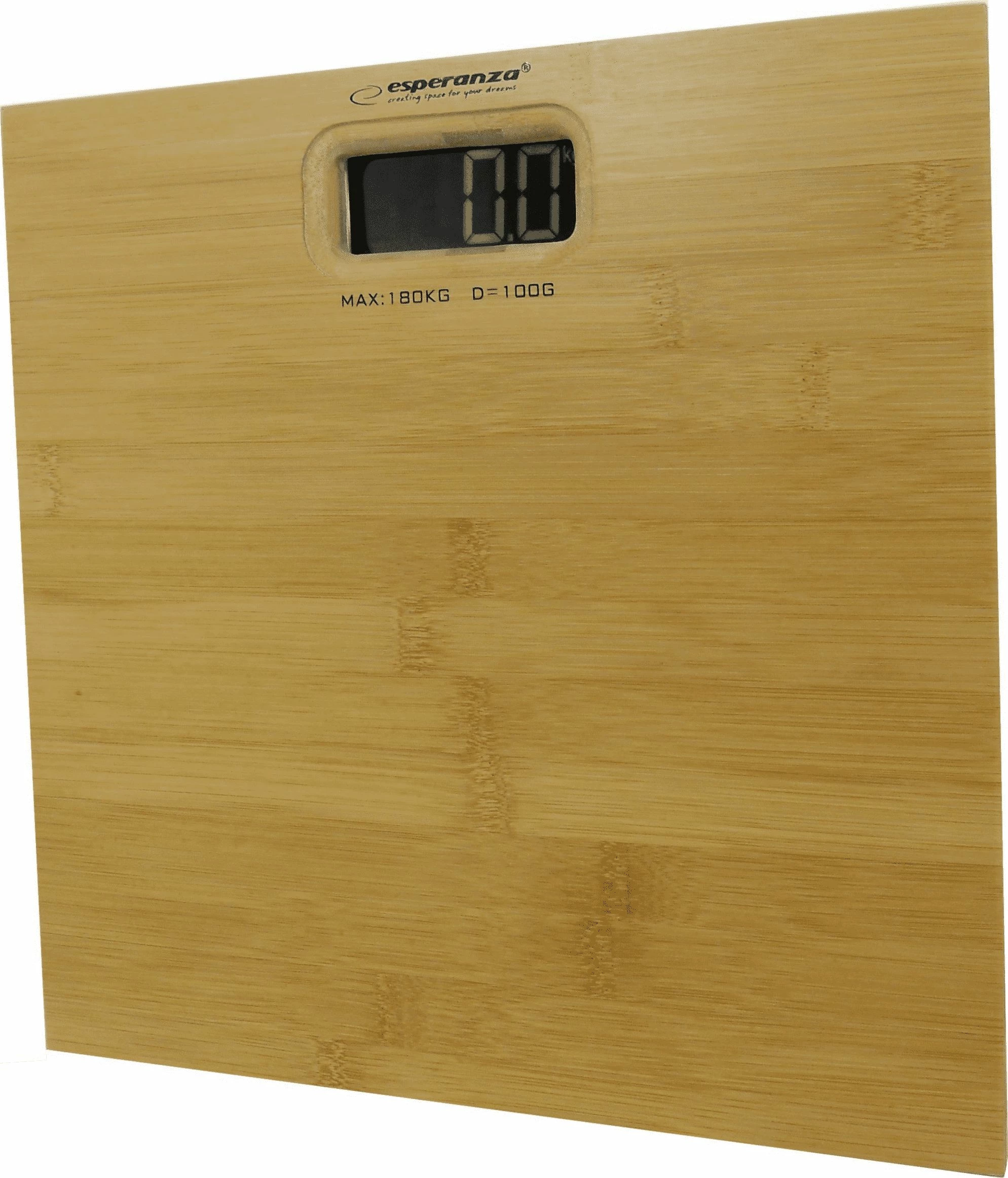 Peshore banjoje Esperanza EBS012, bambu, 180 kg, 100 g, LCD, kafe
