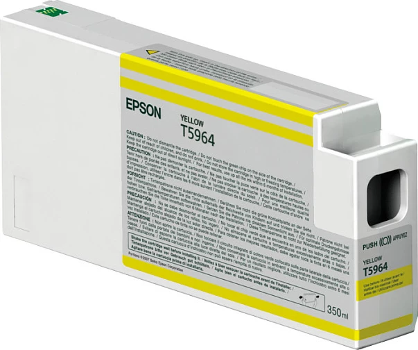 Kartrix boje Epson UltraChrome HDR T596400 (T5964), 350 ml, Yellow