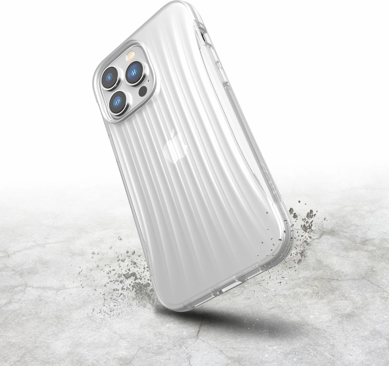 Mbështjellës Raptic X-Doria Clutch për iPhone 14 Pro, transparent